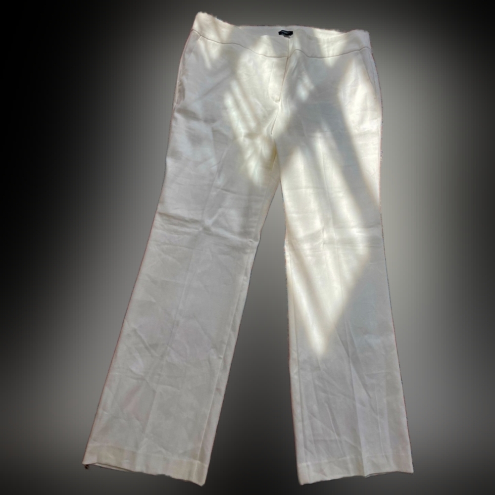 Ann Taylor White Trousers